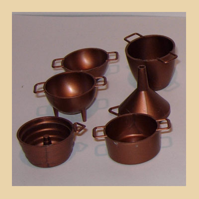 Bolsa 12 Cacharros de Cocina (Plástico Duro).