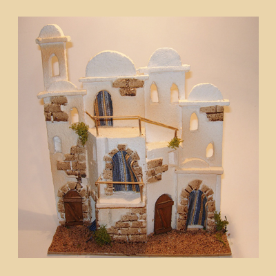 Fachada Casas Pueblo Mediana