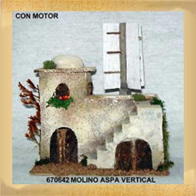 Molino Aspa Verticar (con motor)