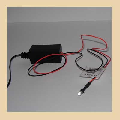 Lampara Led a 220 V. (con cable y enchufe)