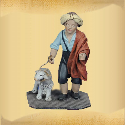 Niño con Borrego