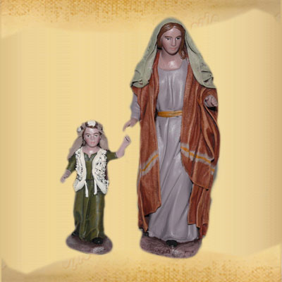 Pastora con Niño