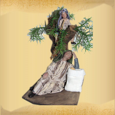 Grupo Pastor Durmiendo con Arbol.