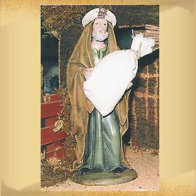 Pastor con Saco. LIENZADO
