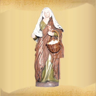 Pastora con Cesta de Huevos.