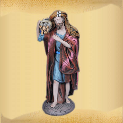 Pastor con leña al Hombro.
