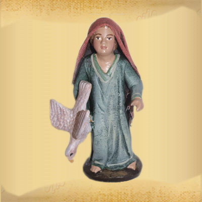 Niño con Paloma.