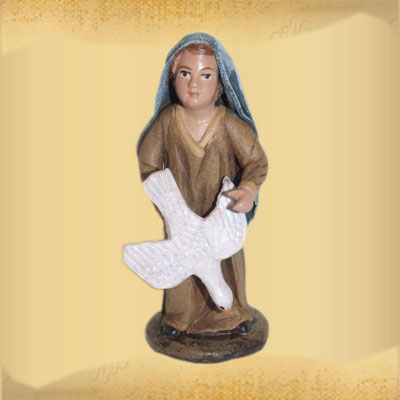 Niño con Paloma.