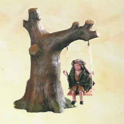 Niño Columpio Arbol
