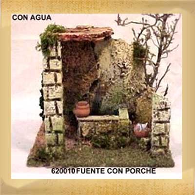Fuente con Porche