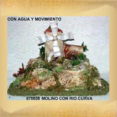 Molino con Rio Curva