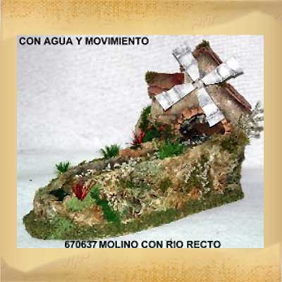 Molino con Rio Recto