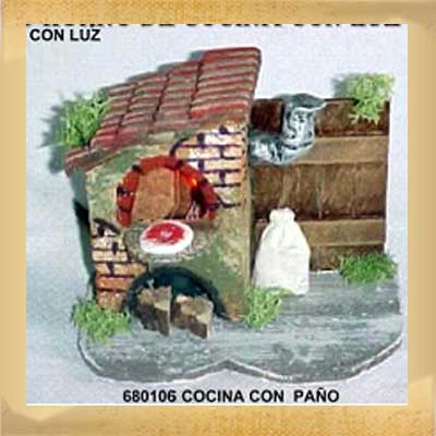 Cocina con Paño (con luz)