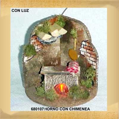 Horno con Chimenea