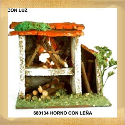 Horno con Leña (con luz)