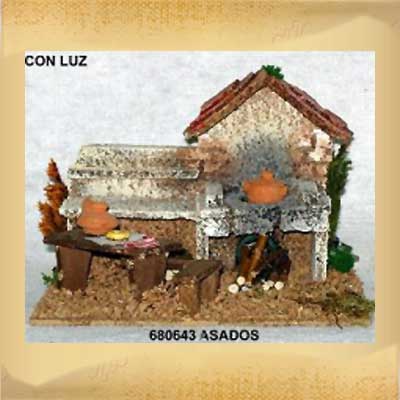 Asador (con luz)