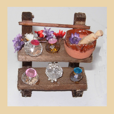 Mesa Estantes Perfumería