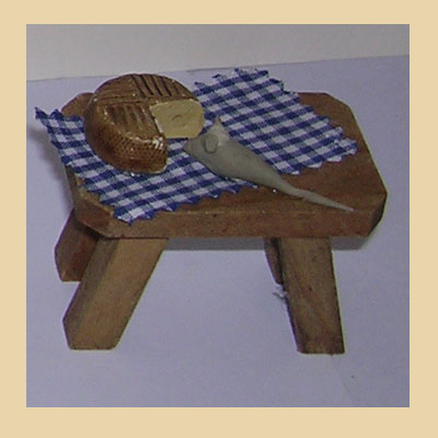 Mesa Mini Queso y Ratón