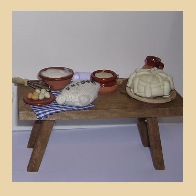 Mesa Haciendo Tarta