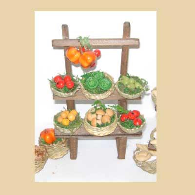 Mesa Puesto Estante Fruta