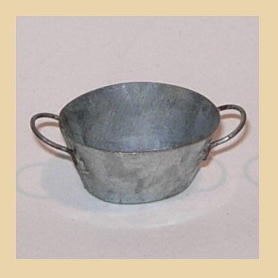 Barreño Oval Zinc