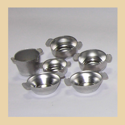 Set de 6 piezas de Metal