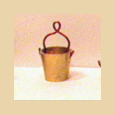 Cubo Latón Pequeña