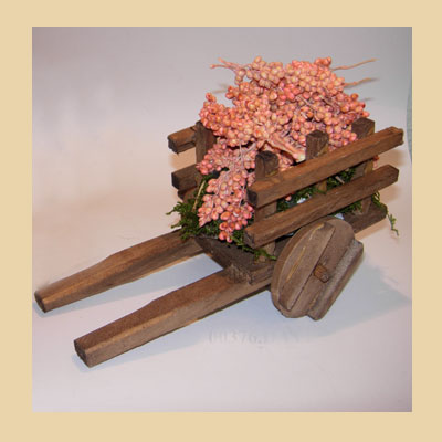 Carro en Madera con Datiles