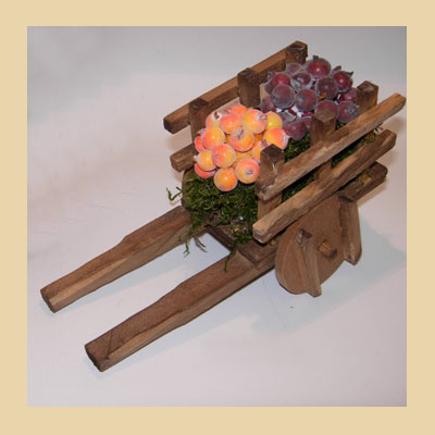 Carro Madera con Fruta