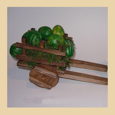 Carro Madera con Melones