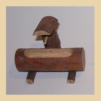 Fuente Rústica Madera