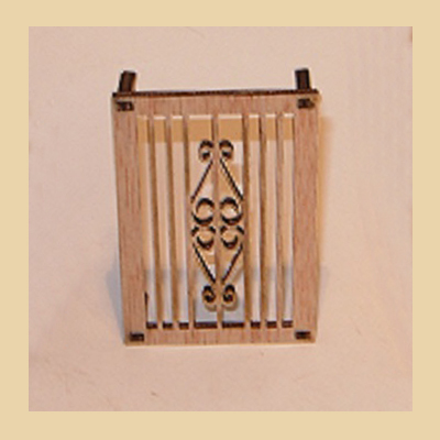 Reja Ventana de Madera