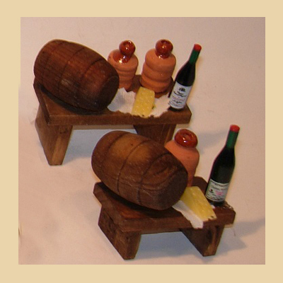 Mesa Rectangular venta de Vinos y Tonel