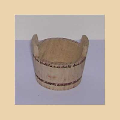 Barreño Madera Mediano