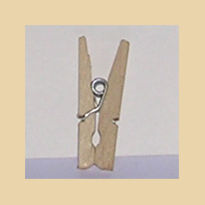 pinza Ropa Madera Mini