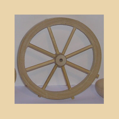 Rueda Radios Madera