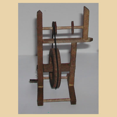 Rueca Pequeña Madera
