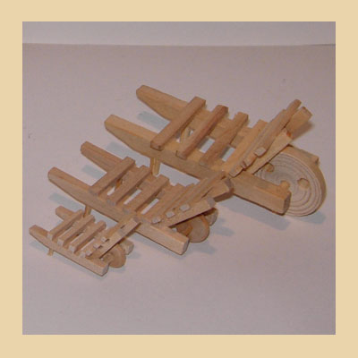 Carretilla Tablas Madera.