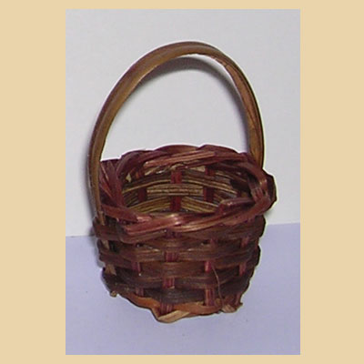 Cesta Marrón Redonda