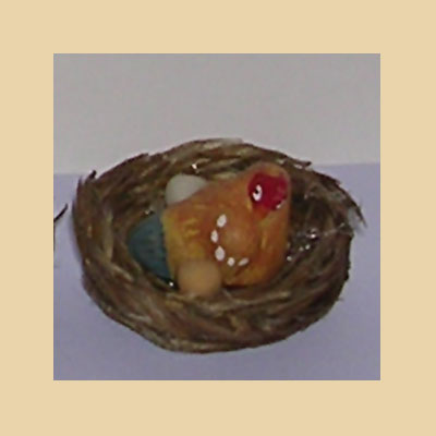 Gallina Ponedora Resina