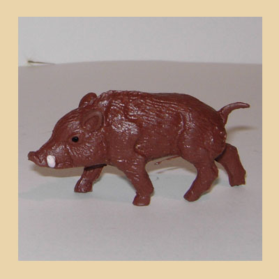 Jabalí Marrón. PVC.