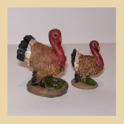 Pavo en Resina.