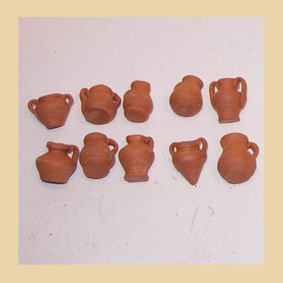 Set de 10 Piezas Mini de Cerámica