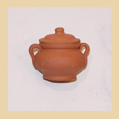 Olla con Tapa en Cerámica