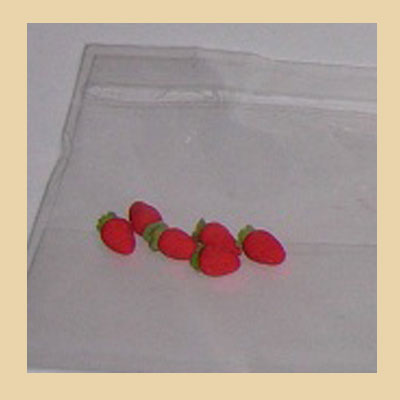Bolsa de 6 Fresas (migas de pan)