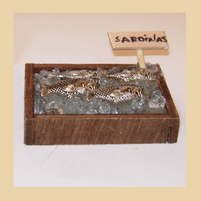 Caja de Sadinas con Hielo