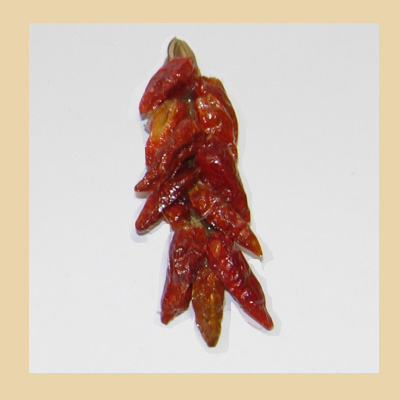 Ristra de Pimientos Rojos Secos