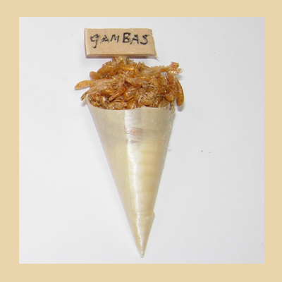 Shrimp Cartridge with Sign