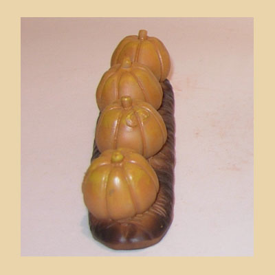 Huerto con Calabazas Grande en Resina