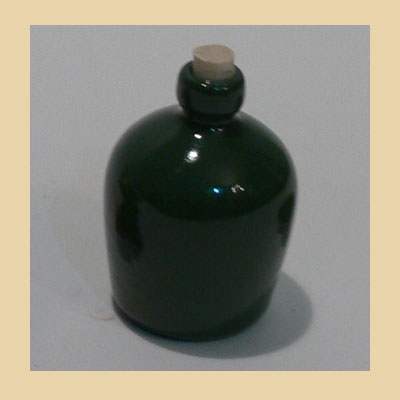 Botella Garrafón en Cerámica con Tapón Madera